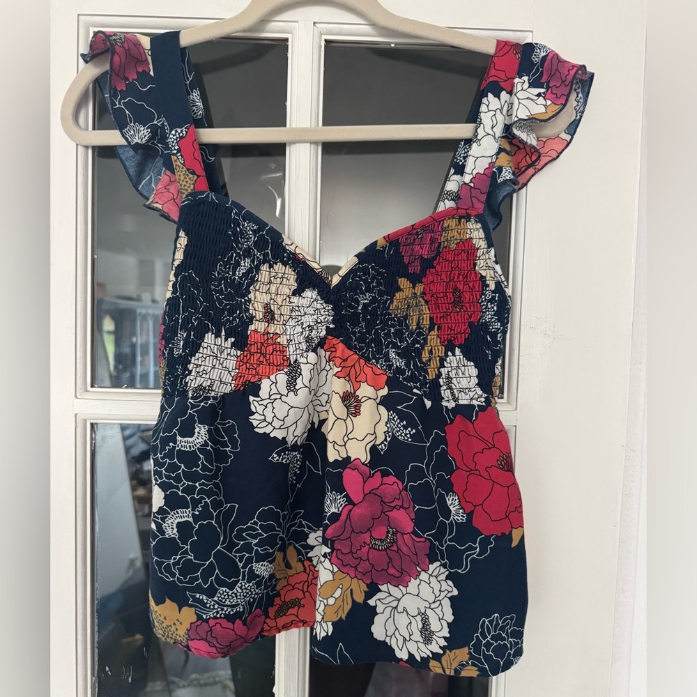 B.O.G. ( Band of Gypsies) Collective Floral Top Small